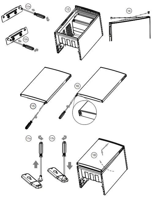 CHANGING THE DOOR POSITION