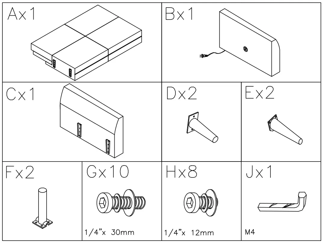 ASHLEY 7680365 Drescher Flip Flop Sofa - fig
