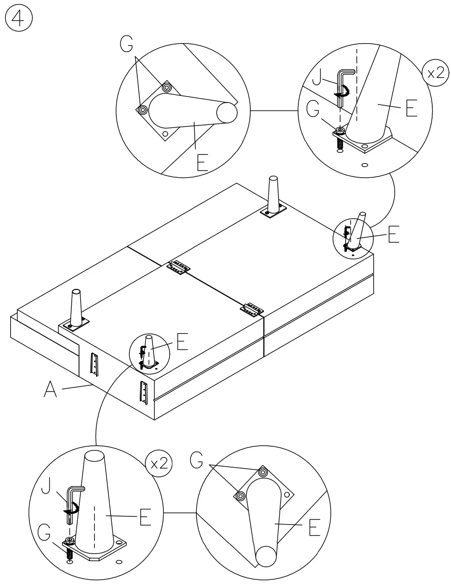ASHLEY 7680365 Drescher Flip Flop Sofa - fig3