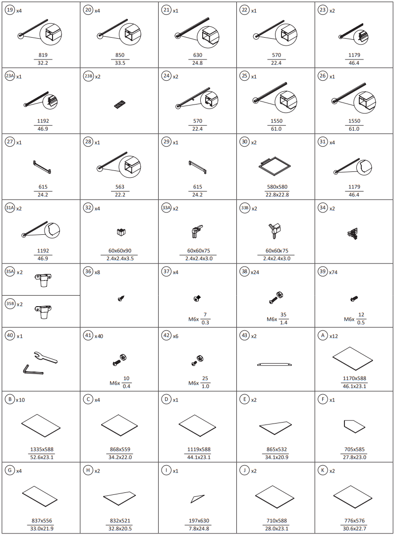 vidaxl 41320 Reinforced Aluminum Greenhouse with Base Frame - FIG 1