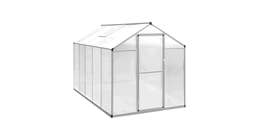 Vidaxl 41320 Reinforced Aluminum Greenhouse With Base Frame Instruction Manual
