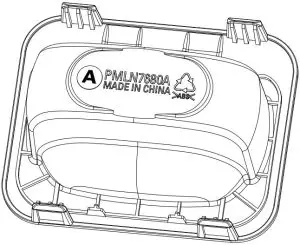 MOTOROLA TALKABOUT Charger Tray Bottom View