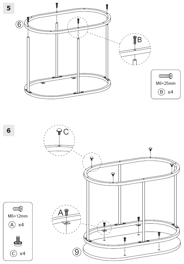 COSTWAY-JV10381-Modern-Nesting-Coffee-Table-Set-FIG-4
