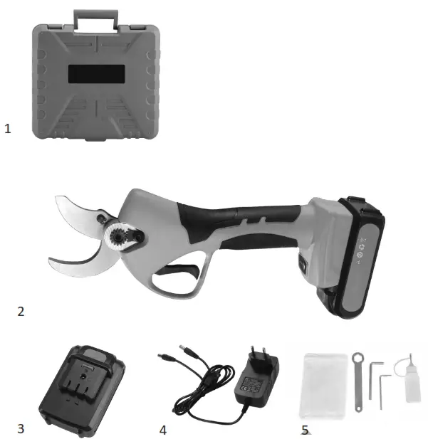 NAKAYAMA EC1400 Pruning Shears - 1