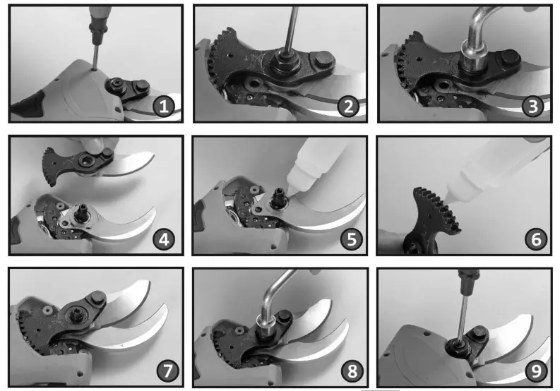 NAKAYAMA EC1400 Pruning Shears - 5