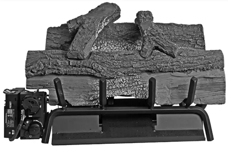 RPG BRANDS Split Oak Vent Free 18 Inch Log Placement Guide