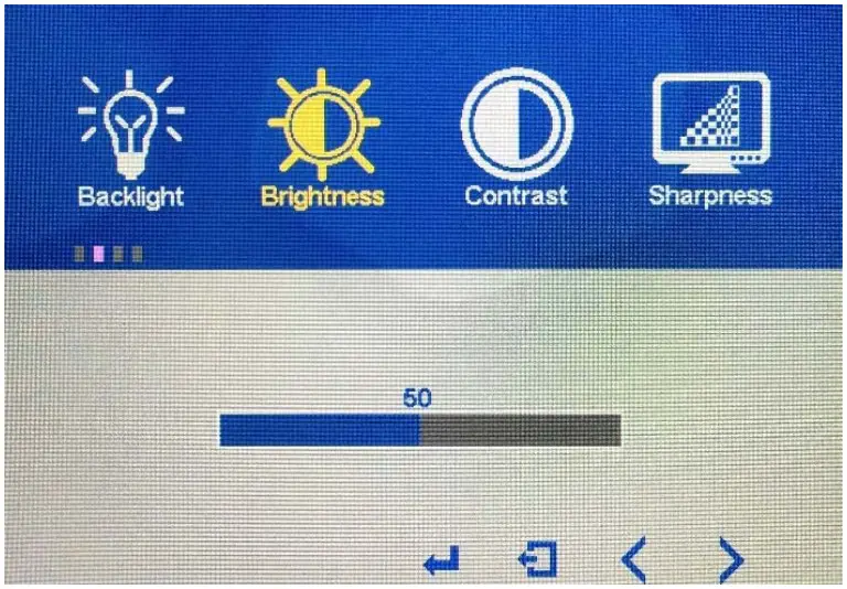 Quixant QM 133BD LCD Touch Monitor - Adjusting and Saving 2