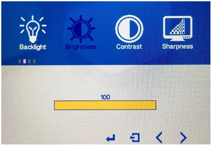 Quixant QM 133BD LCD Touch Monitor - Adjusting and Saving 3