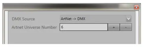TMB W-DMX Wireless - Configure DMX modes