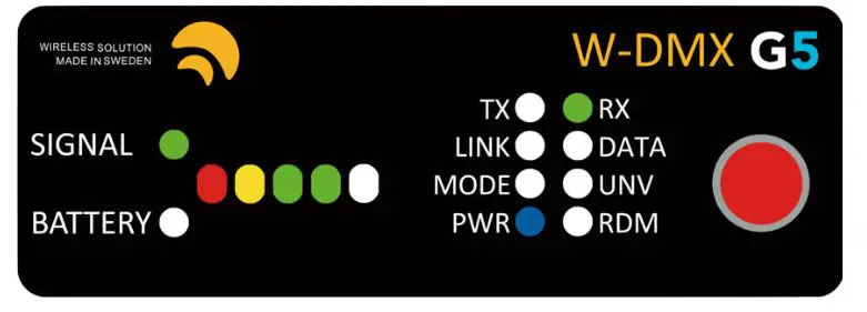 TMB W-DMX Wireless - Individual unlink