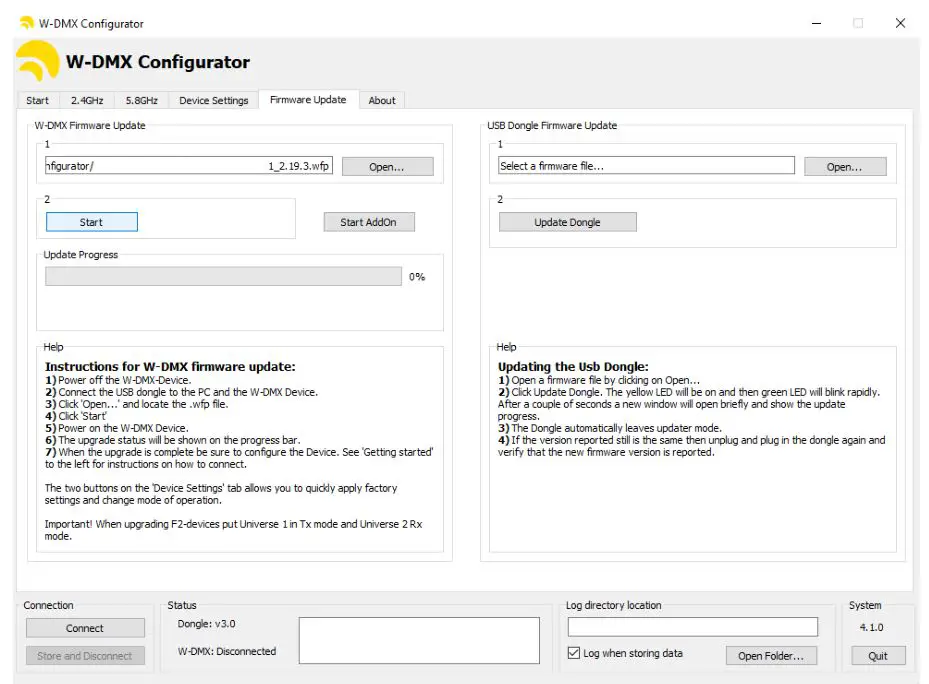 TMB W-DMX Wireless - Instructions
