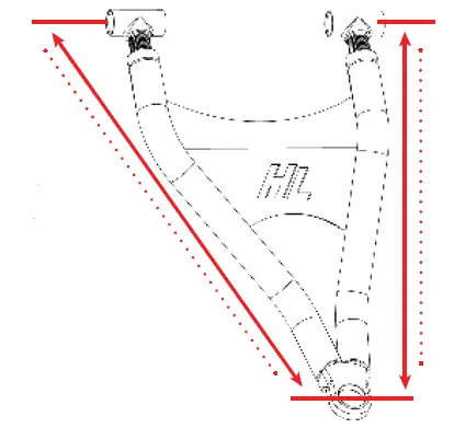 HIGH-LIFTER-HDFFA-GEN1XP-B-Polaris-General-XP-HD-Front-Forward-Arms-FIG-34