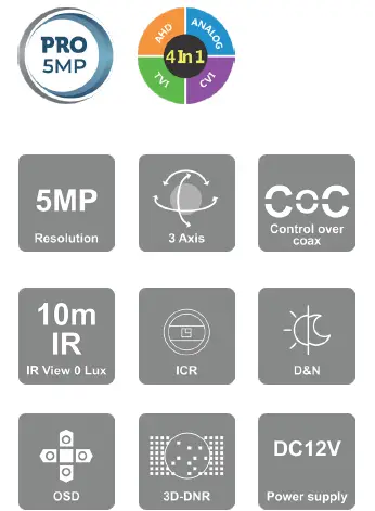 Provision-ISR IV-350A-37 10m Ir 5mp Hidden Camera In Dummy Pir Housing 1