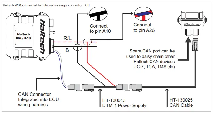 Single Connector Ecu Wiring