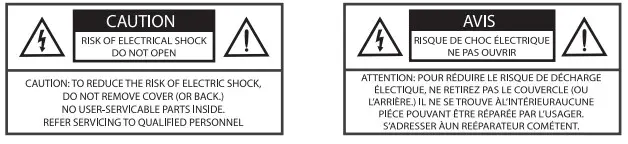 audioengine HD3 Premium Powered Desktop -caution