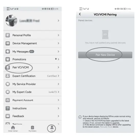 Pairing Your Maxi lash XLink