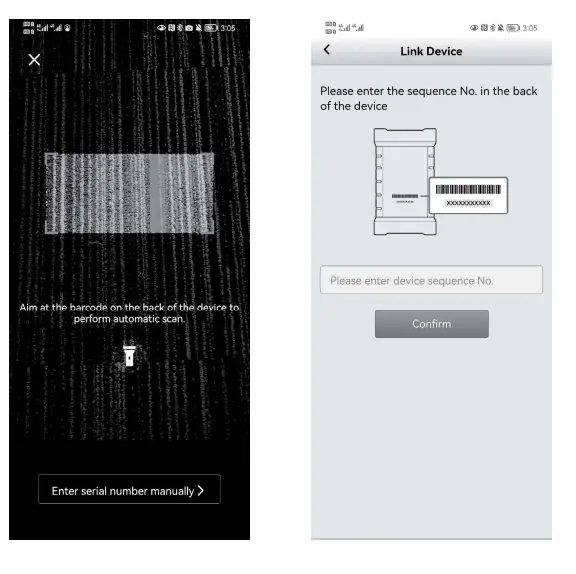 Pairing Your Maxi lash XLink