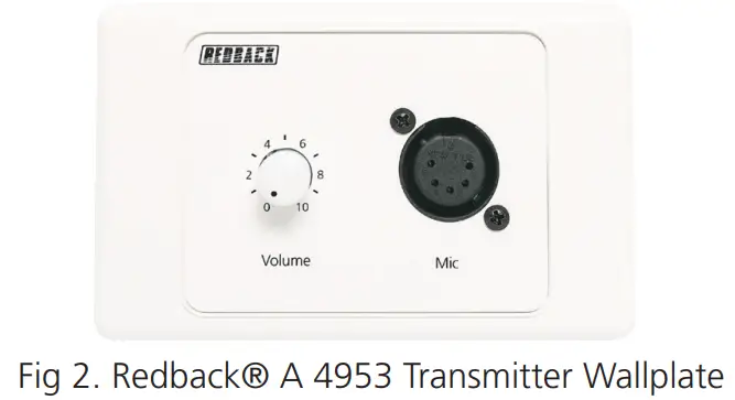 REDBACK A 4952 5 Pin XLR Cat5 Extender - result in damage