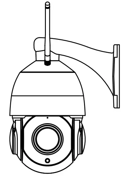 FOSCAM Wireless PTZ Dome IP Camera