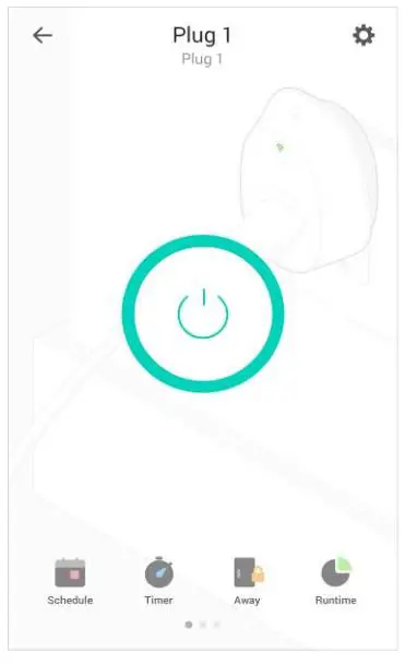 tp-link KP303 Kasa Smart Wi-Fi Power Strip, 3 - Device status