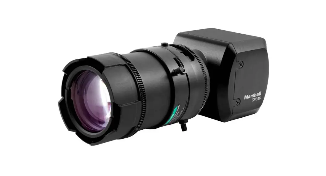 Marshall Cv346 Compact Full Hd Broadcast Pov Camera User Manual