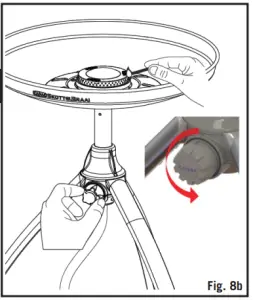 Lighting the Appliance