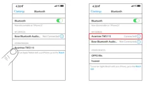 Avantree BTHS TWS115 True Wireless Stereo-How to pair1