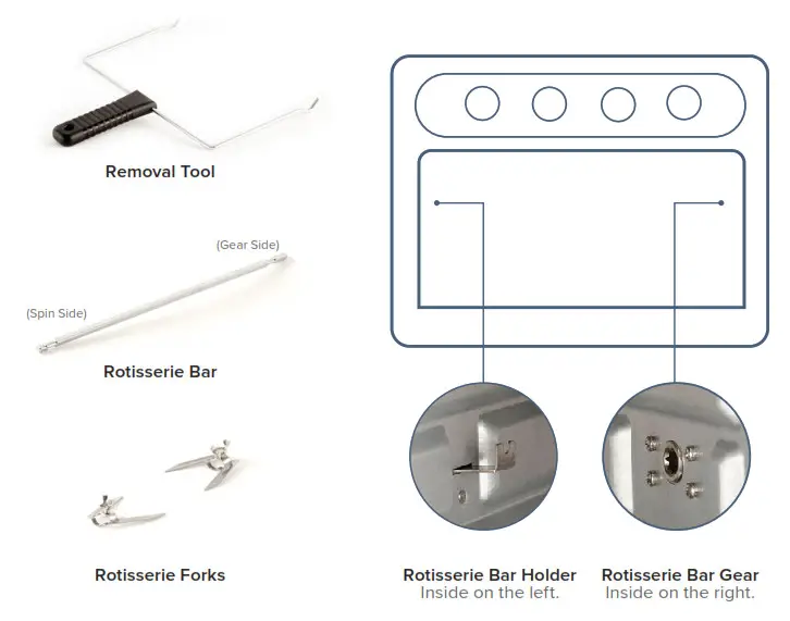 ZAKARIAN Pro 8-in-1 Air Fryer Oven- ACCESSORIES