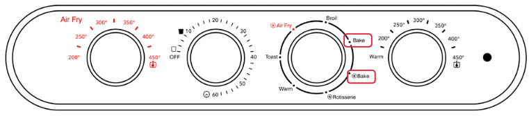 ZAKARIAN Pro 8-in-1 Air Fryer Oven- CONVECTION BAKING