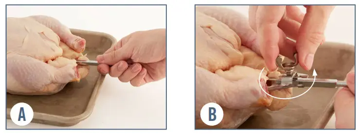 ZAKARIAN Pro 8-in-1 Air Fryer Oven- SETTING UP THE ROTISSERIE