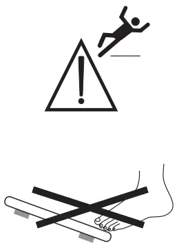 beurer BF 600 Diagnostic Bathroom Scale - Danger of tipping