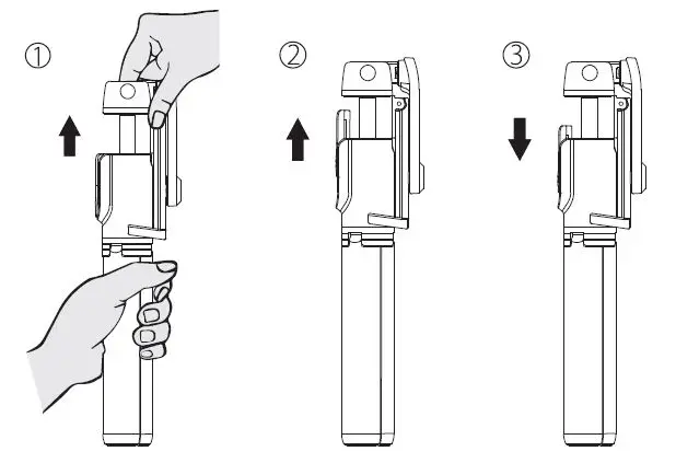 ATUMTEK ATSS001 Tripod Selfie Stick fig2