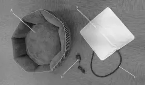 anko Heated Pet Bed tech Specs