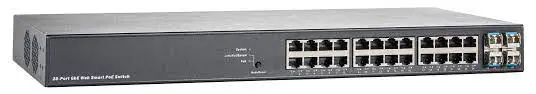 MICROSENS MS653410MX 28-Port 10G L2 L3 Switch 19-Inch PoE+