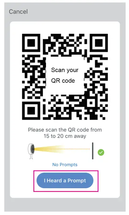 CONNECTED MAX Smart Indoor Camera - QR code 3