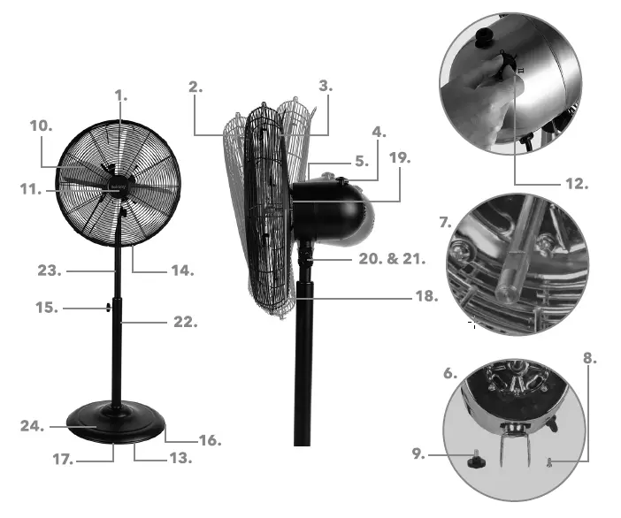 Description of Parts