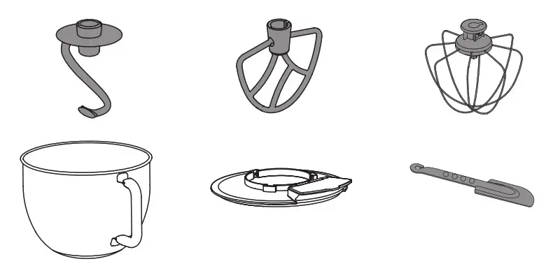 Panasonic MK CM300 Kitchen Machine- Kneading Hook
