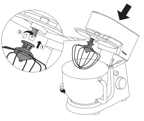 Panasonic MK CM300 Kitchen Machine- accessories 2