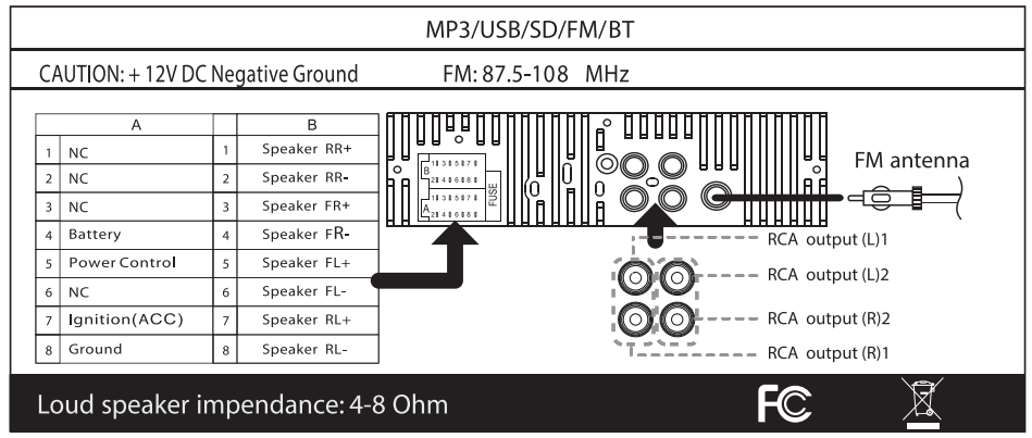 39752 Phantomx Multimedia Head Unit - SETTINGS