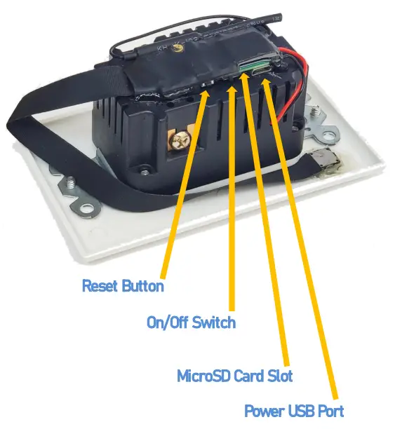 Zetronix zWiFi-OutletCam WiFi Outlet Camera fig2