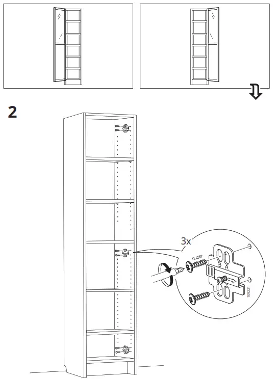 IKEA 902 756 17 OXBERG Glass Door - fig 3