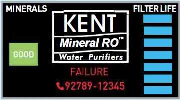 KENT Sterling Star Under-The-Counter RO Water Purifier fig 13