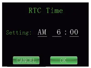 ILUMINAR ILUM CTRL TC Touch Grow Controller - Time setting