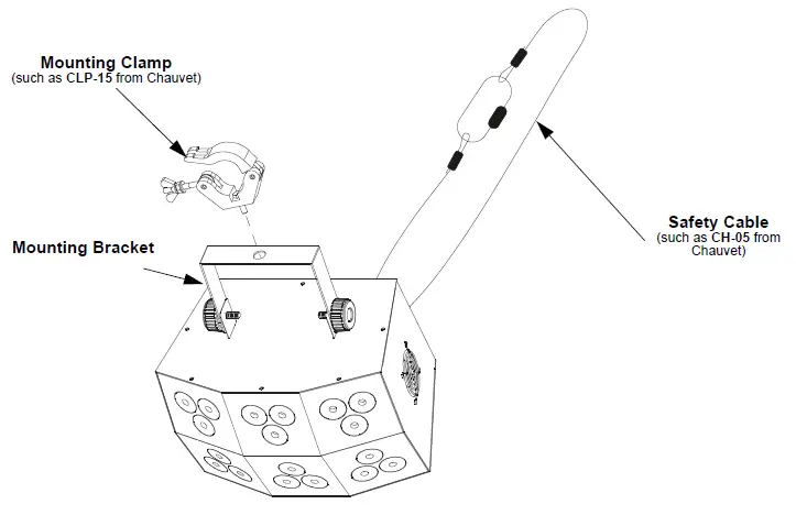 CHAUVET DJ Wash FX 2 Projection Lighting Effect fig 2