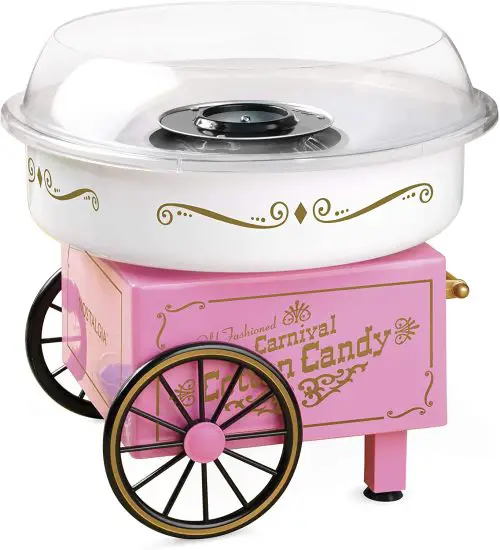 NOSTALGIA PCM306AQ Retro Hard and Sugar-Free Candy Cotton Candy Maker