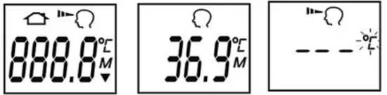 promed FR830 IRT 100 Infrared Thermometer - Display5