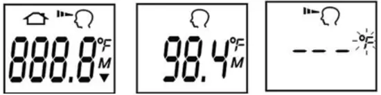 promed FR830 IRT 100 Infrared Thermometer - Display6