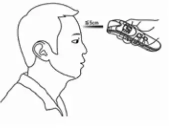 promed FR830 IRT 100 Infrared Thermometer - temperature