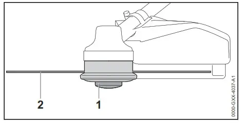 STIHL FSA 86 R Trimmer - Operating the Trimmer 3