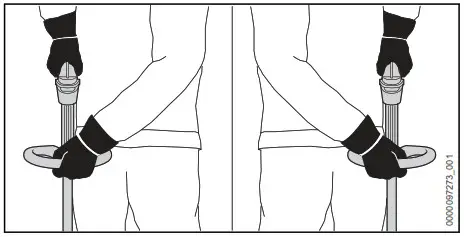 STIHL FSA 86 R Trimmer - Operating the Trimmer